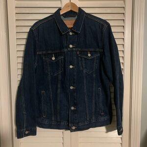 Levi's Men's Dark Indigo Denim Jacket